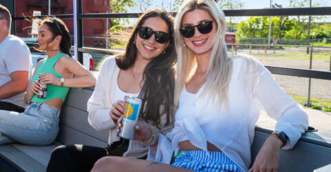 Group event celebrating on Motown Boogie Bus Detroit