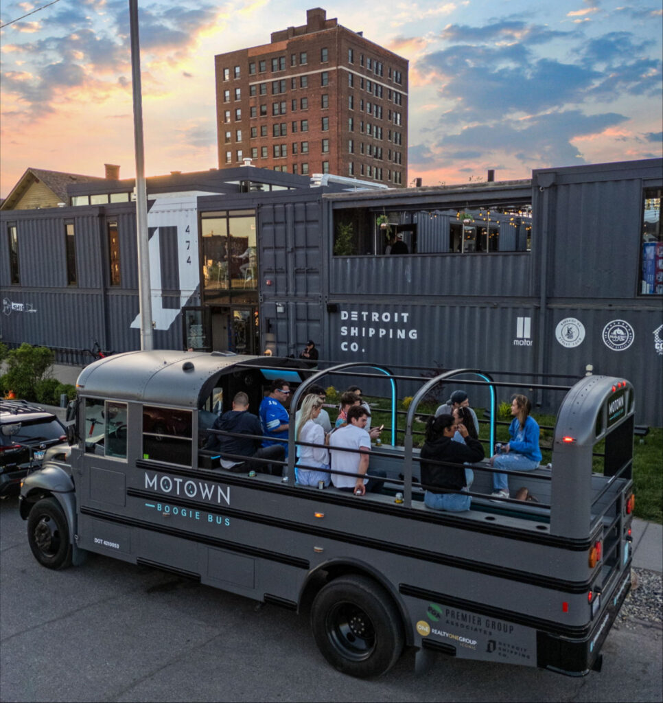 Motown Boogie Bus crew hosting Detroit event